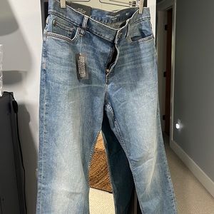 Banana Republic Mens Traveler Jeans Size 34 X 30L Slim Fit